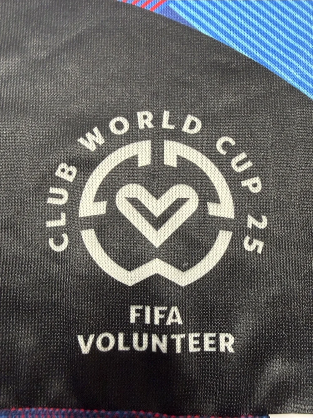 Club World Cup 25 FIFA Volunteer Scarf in Blue & Purple